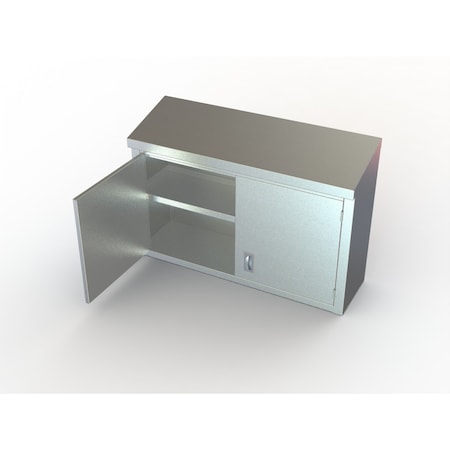 Aero Manufacturing Wall Cabinet, Hinge Doors, 15" Wide X 36" L-R WHC-36